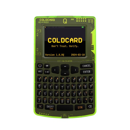 Retro Yellow Q