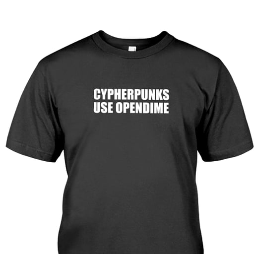 Cypherpunks Use OPENDIME™