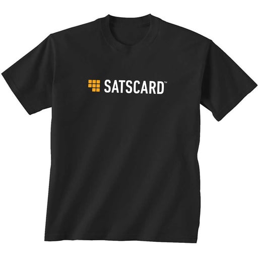 SATSCARD™ Logo Shirt
