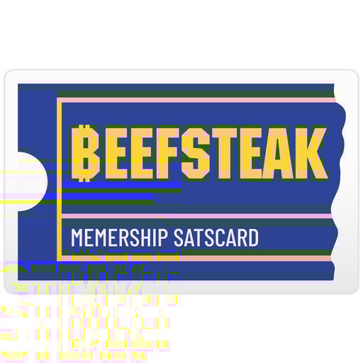 SATSCARD™ Beef Steak