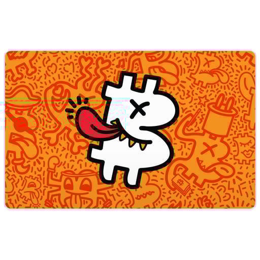 SATSCARD™ Just ₿ by BitPopArt