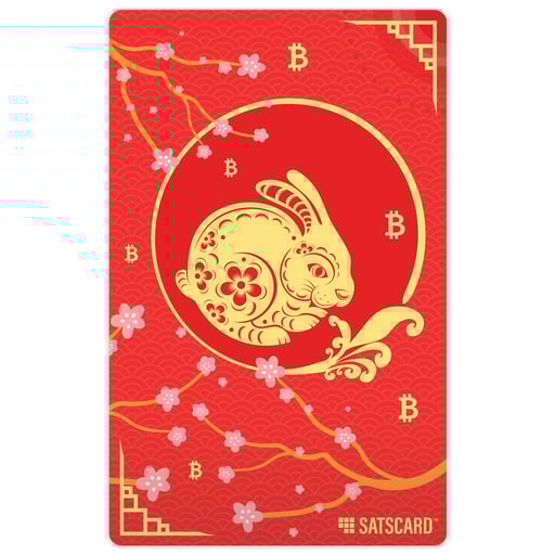 SATSCARD™ Year of the Rabbit