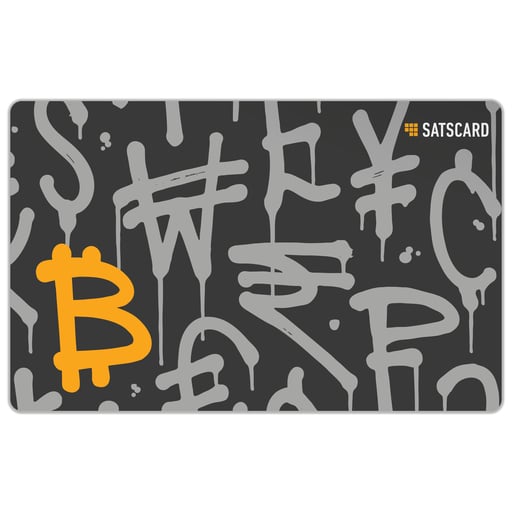 SATSCARD™ Cryptograffiti