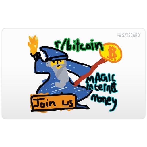 SATSCARD™ Magic Internet Money