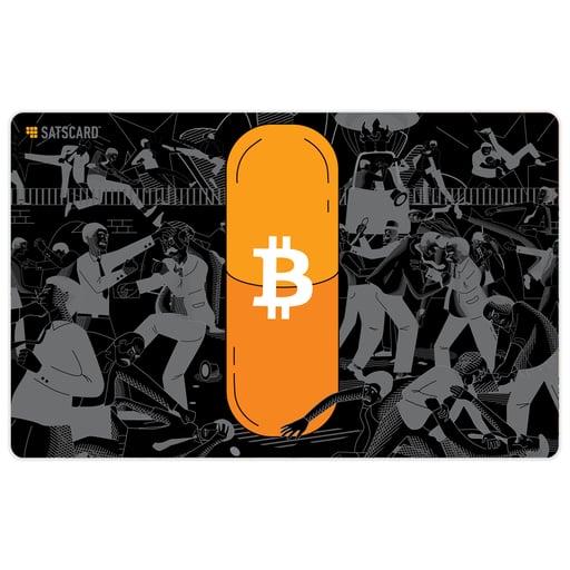 SATSCARD™ Orange Pill