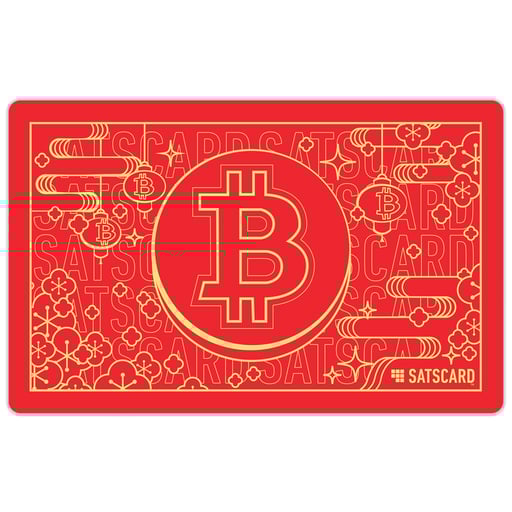 SATSCARD™ Red Envelope