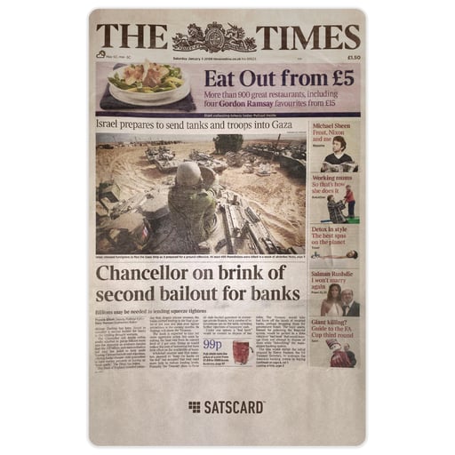 SATSCARD™ The Times