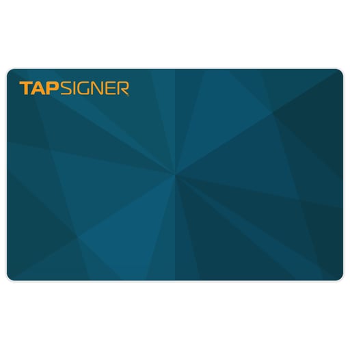 TAPSIGNER® Blue Edition