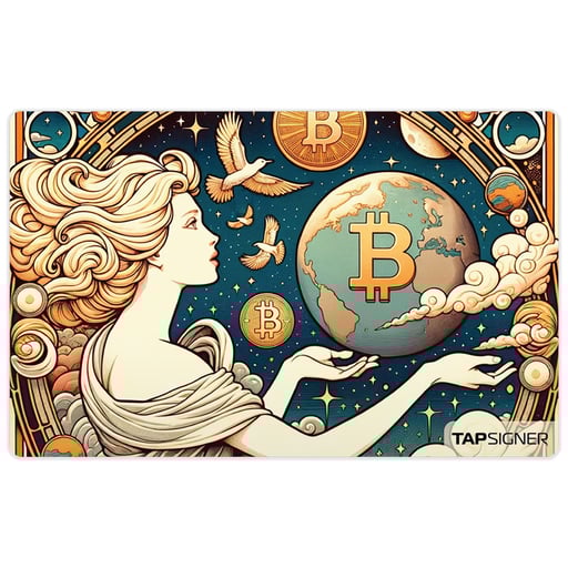 TAPSIGNER® Lady Bitcoin