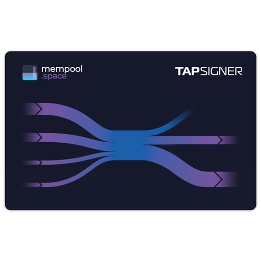 TAPSIGNER® Mempool.space